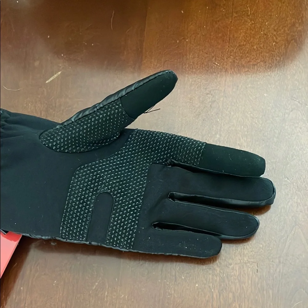 NWT HEAD Black Quilted Waterproof Hybrid Women’s Winter Gloves Size Medium